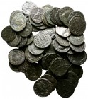Lot of ca. 63 roman bronze coins / SOLD AS SEEN, NO RETURN!

very fine