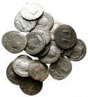 Lot of ca. 20 roman bronze coins / SOLD AS SEEN, NO RETURN!

nearly very fine