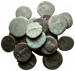 Lot of ca. 20 roman bronze coins / SOLD AS SEEN, NO RETURN!

fine