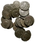 Lot of ca. 21 late roman bronze coins / SOLD AS SEEN, NO RETURN!

very fine