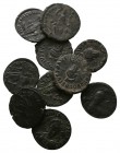 Lot of ca. 10 late roman bronze coins / SOLD AS SEEN, NO RETURN!

very fine