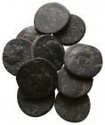 Lot of ca. 10 roman bronze coins / SOLD AS SEEN, NO RETURN!

nearly very fine