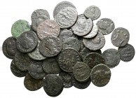 Lot of ca. 50 roman bronze coins / SOLD AS SEEN, NO RETURN!

very fine