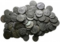 Lot of ca. 83 roman bronze coins / SOLD AS SEEN, NO RETURN!

very fine