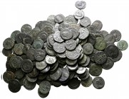 Lot of ca. 176 roman bronze coins / SOLD AS SEEN, NO RETURN!

nearly very fine
