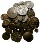 Lot of ca. 50 ancient bronze coins / SOLD AS SEEN, NO RETURN!

nearly very fine