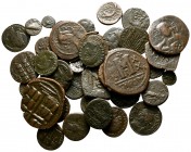 Lot of ca. 50 ancient bronze coins / SOLD AS SEEN, NO RETURN!

very fine