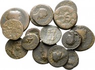 Lot of ca. 15 ancient bronze coins / SOLD AS SEEN, NO RETURN!

fine