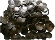 Lot of ca. 143 byzantine skyphate coins / SOLD AS SEEN, NO RETURN!

fine