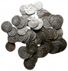 Lot of ca. 77 medieval silver coins / SOLD AS SEEN, NO RETURN!

very fine