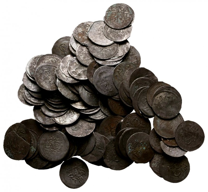 Lot of ca. 150 islamic silver coins / SOLD AS SEEN, NO RETURN!

nearly very fi...