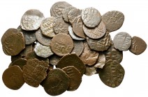 Lot of ca. 50 islamic bronze coins / SOLD AS SEEN, NO RETURN!

fine