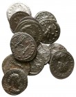 Lot of ca. 16 roman bronze coins / SOLD AS SEEN, NO RETURN!

nearly very fine