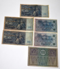 Niemcy, Zestaw banknotów