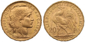 France, 20 francs 1906