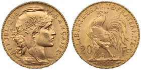 France, 20 francs 1908