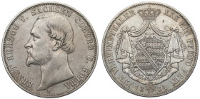 Germany, Saxony-Coburg-Gotha, Thaler 1864