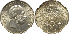 Germany, Saxony, 2 mark 1904 - NGC MS63