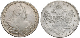 Russia, Anna, Rouble 1738