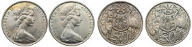 Australia, lot 50 cents 1966