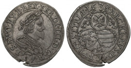 Austria, 3 krajcary 1638