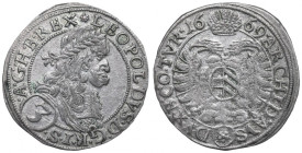 Austria, Leopold, 3 kreuzer 1669, Vienna