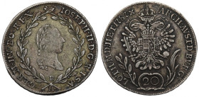 Austria, Joseph II, 20 kreuzer 1787