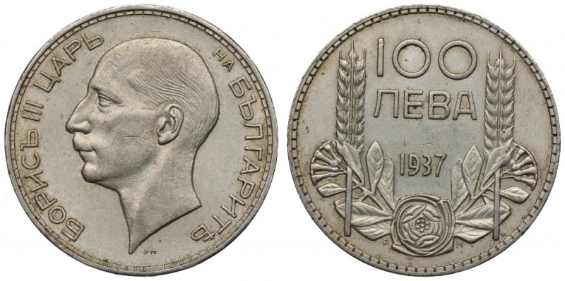 Bulgaria, 100 leva 1934 Ładnie zachowany egzemplarz. 
Grade: XF-