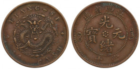 China, Republic, Kiangsi, 10 cash 1902