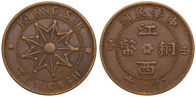 China, Republic, Kiangsi, 10 cash 1912