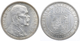 Czechoslovakia, 10 koruna 1928 Masaryk