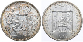 Czechoslovakia, 10 korun 1932