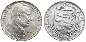 Czechoslovakia, 100 korun 1951