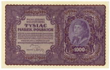 II RP, 1000 marek polskich 1919 I SERJA AH