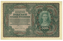 II RP, 500 marek polskich 1919 I SERJA BM