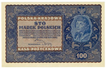 II RP, 100 marek polskich 1919 IE SERJA A