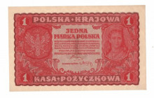 II RP, 1 marka polska 1919 I SERIA CD