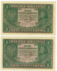 II RP, 5 marek polskich 1919 II SERJA EB