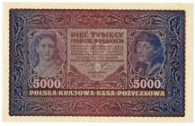 II RP, 5000 marek polskich 1920 II SERJA E