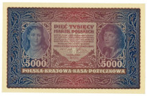 II RP, 5000 marek polskich 1920 II SERJA R