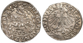 Sigismund II Augustus, Half-groat 1557, Vilnius R3