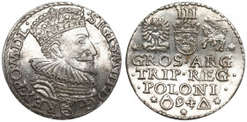 Sigismund III, 3 groschen 1594, Marienburg