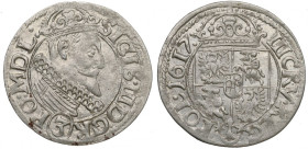 Sigismund III, 3 kreuzer 1617, Cracow