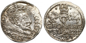 Sigismund III, 3 groschen 1593, Vilnius R