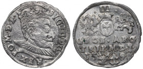 Sigismund III Vasa, 3 groschen 1598, Vilnius R4/RR/R6