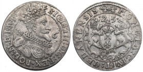 Sigismund III, 18 groschen 1625, Danzig