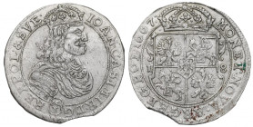 John II Casimir, 18 groschen 1667, Bromberg
