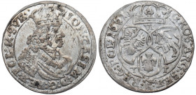 John II Casimir, 6 groschen 1661, Bromberg