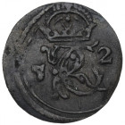 Jan II Kazimierz, Dwudenar 1652, Wilno - rzadkość RR
