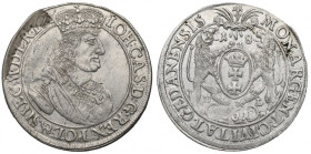 John II Casimir, 18 groschen 1661, Danzig - PR